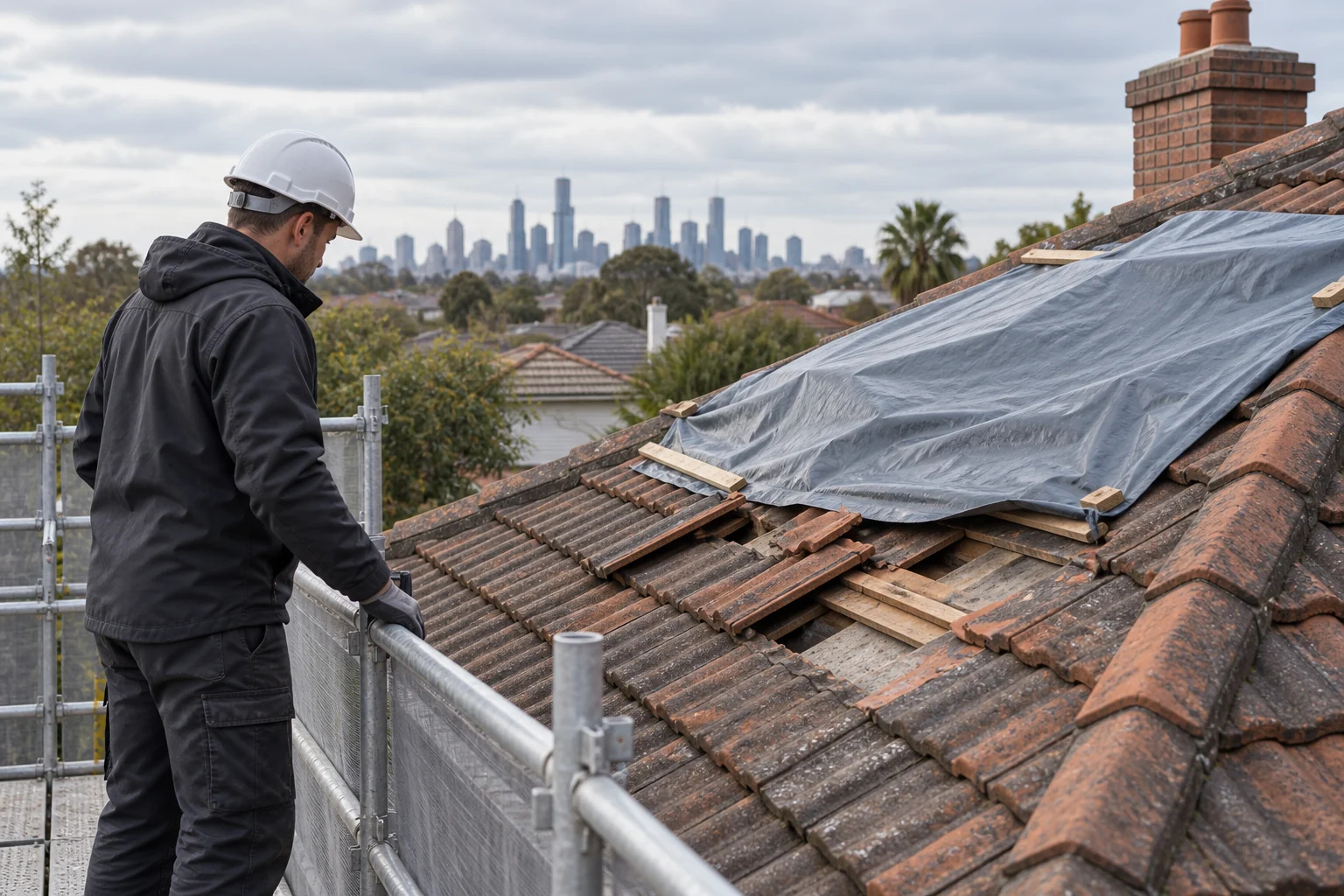 emergency roof repair Melbourne cost commercial guide visual