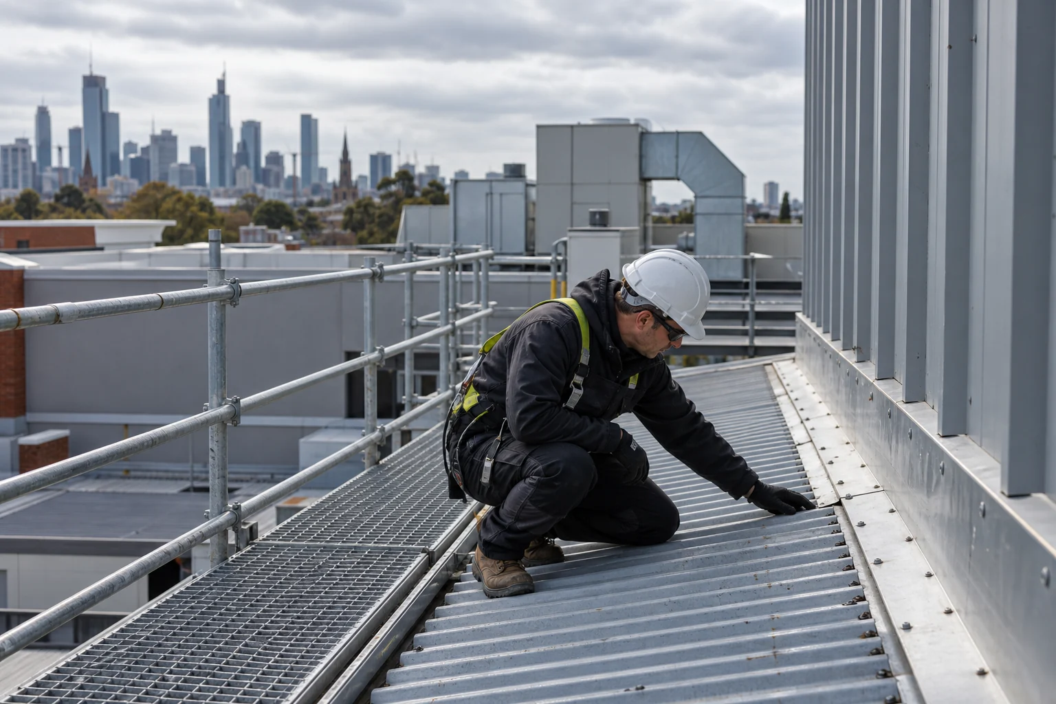 Metal Roof Repairs Melbourne roofing scope visual for a Melbourne property