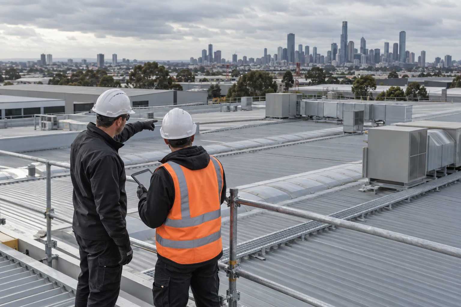 Gutter and Downpipe Replacement Melbourne roofing scope visual for a Melbourne property